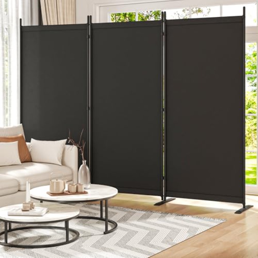 Partition Screen Divider - Room Divider 6Feet Folding Privacy Partition