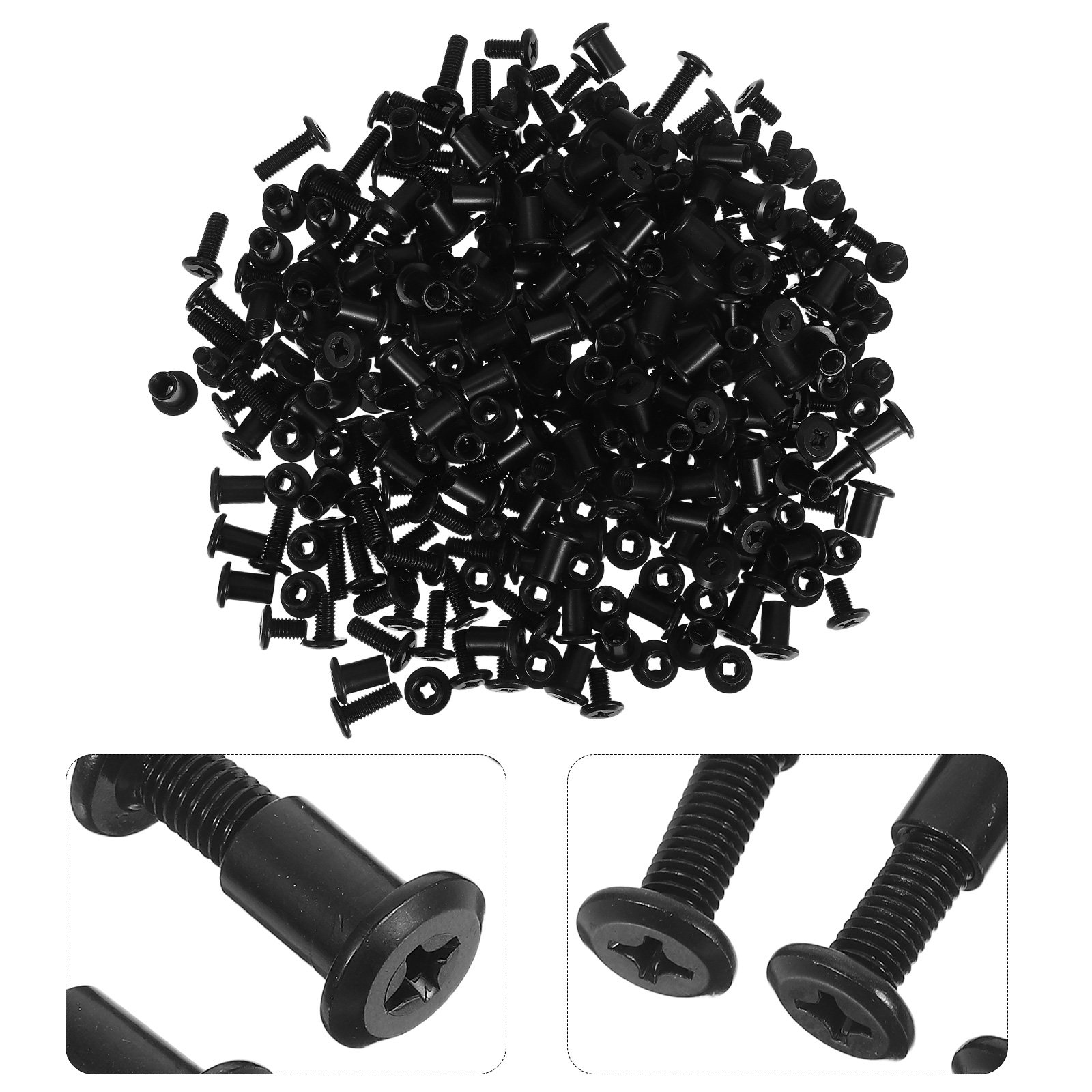 Office Furniture Set - 170Sets Sleek Finish Steel Cross Dowel