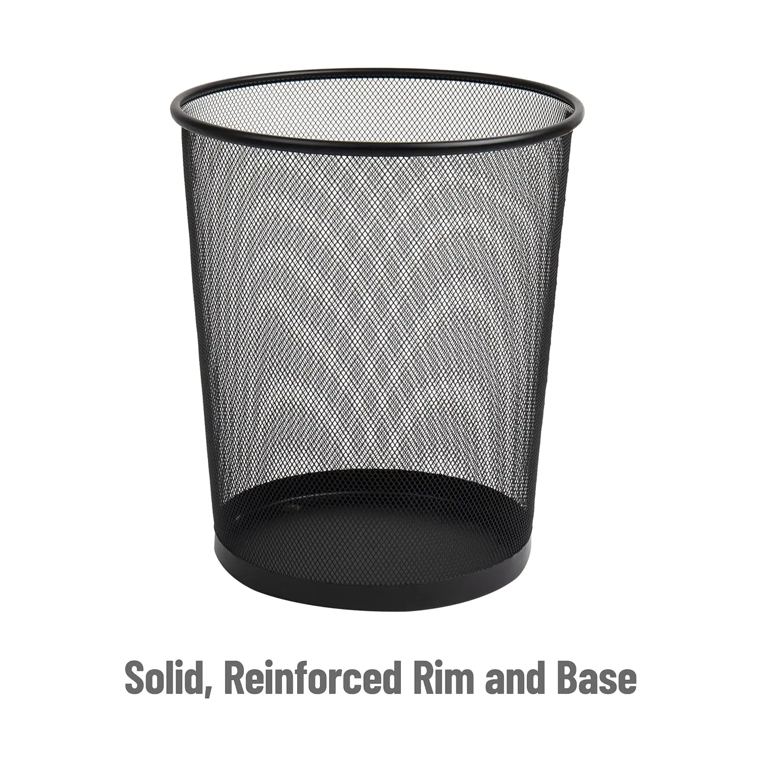 Set of 3 Mesh Trash Cans, 4.4  - Paper Basket Mesh avaliação e preço