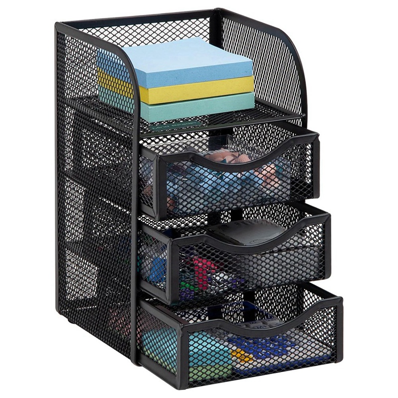 Desktop Accessory Storage with - Paper Basket Mesh avaliação e preço