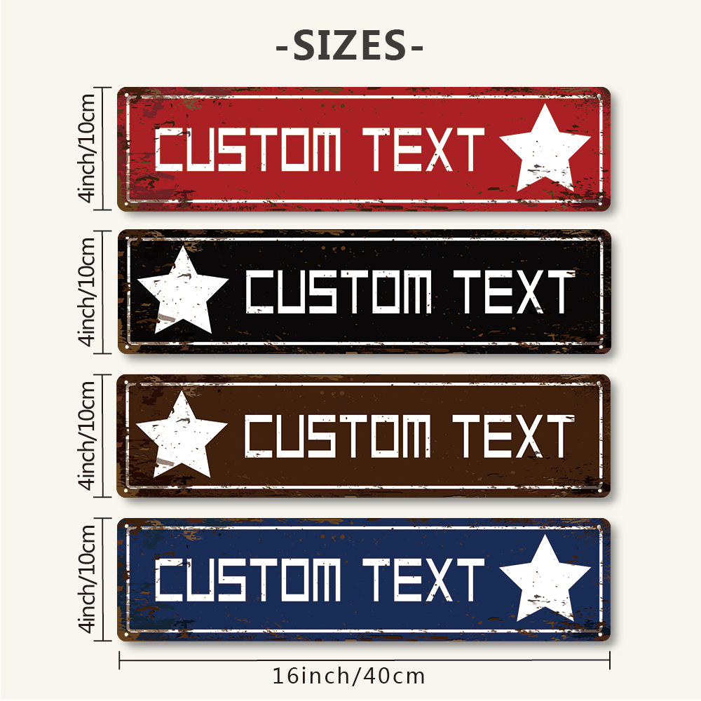 1pc Personalized Custom Metal  - Office Furniture For Home avaliação e preço