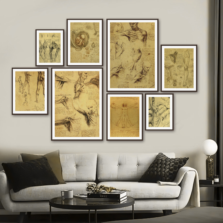 Retro Art Canvas Painting Da V - Office Furniture York avaliação e preço