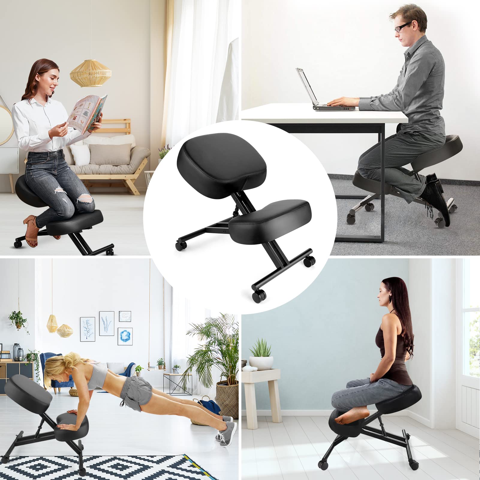 Kneeling Chair Ergonomic for O - Office Furniture For Home avaliação e preço