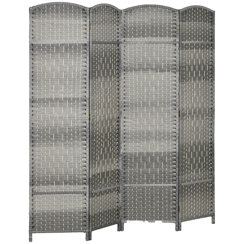 4 Panel Room Divider, 6' Tall  - Partition Screen Divider avaliação e preço