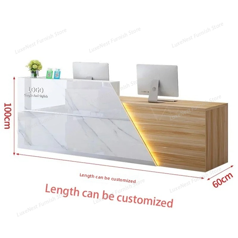 Unique Podium Reception Desks  - Office Furniture Bali avaliação e preço