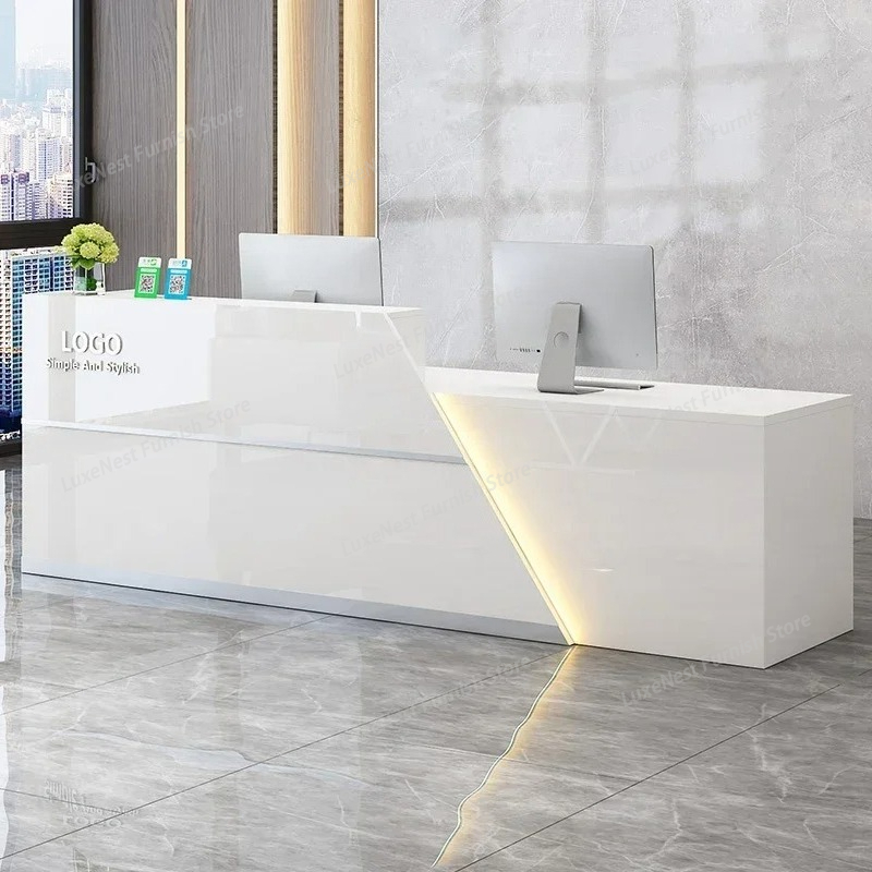 Unique Podium Reception Desks  - Office Furniture Bali avaliação e preço