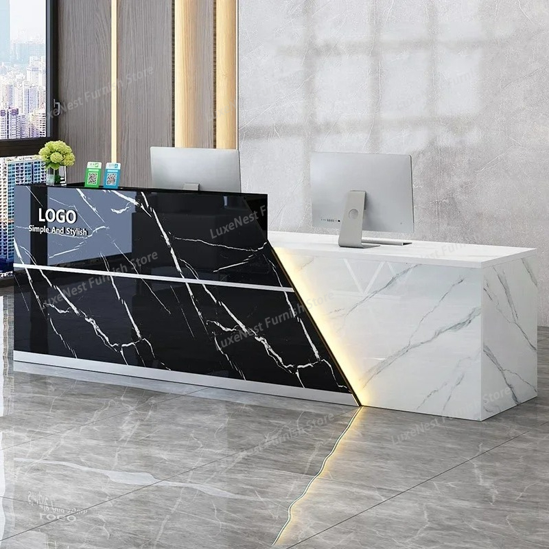 Unique Podium Reception Desks  - Office Furniture Bali avaliação e preço