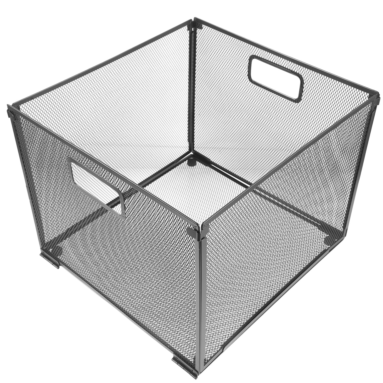 File Box Storage Basket Iron M - Paper Basket Mesh avaliação e preço