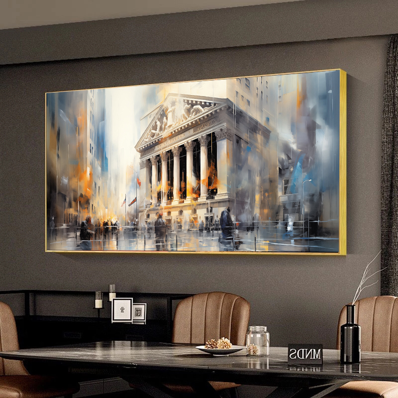 New York Stock Exchange Abstra - Office Furniture York avaliação e preço