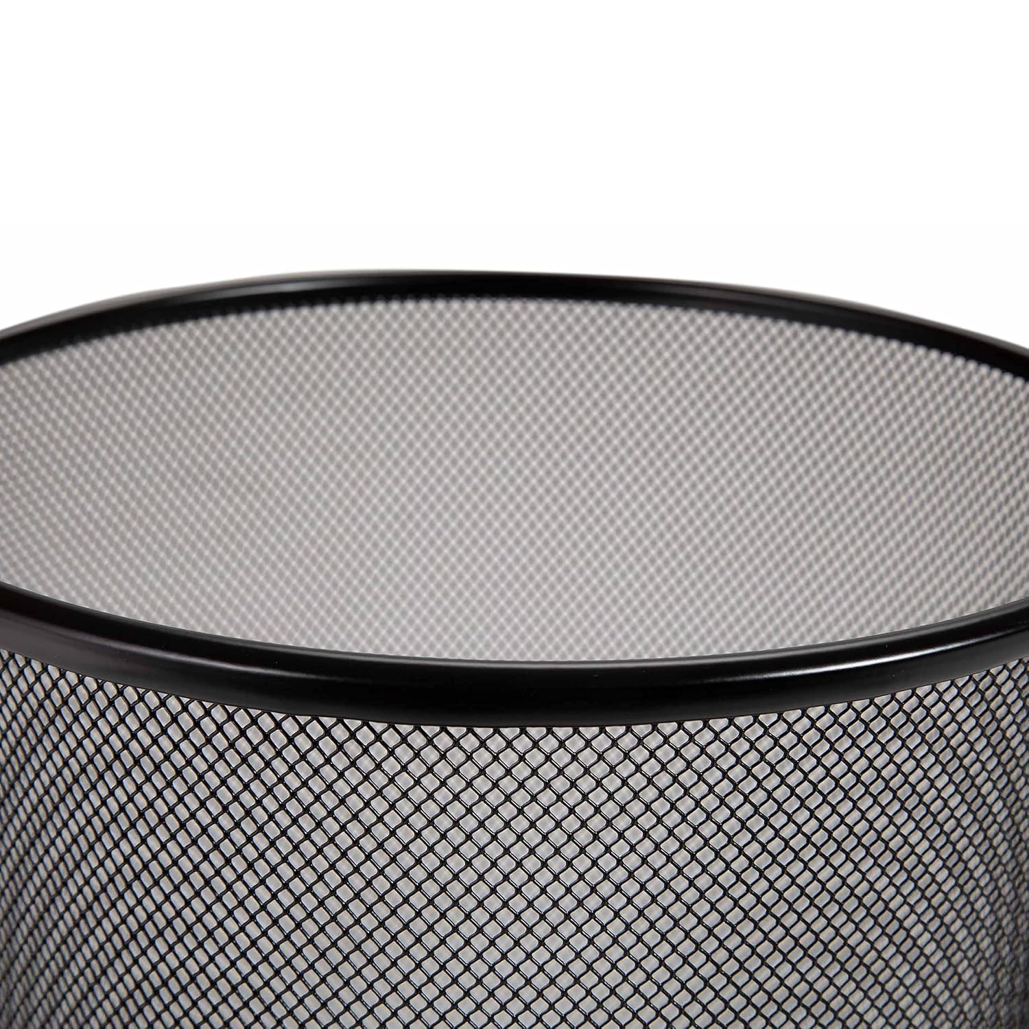 2-Pack Steel Mesh Round Trashc - Paper Basket Mesh avaliação e preço