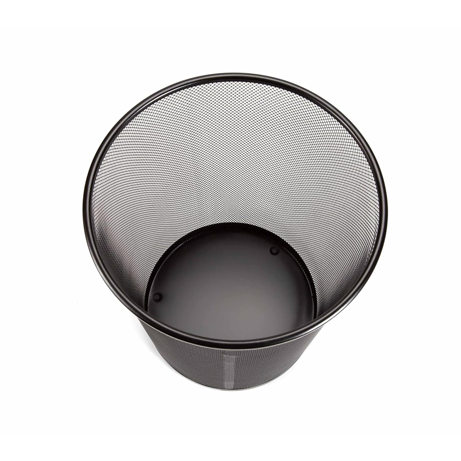 2-Pack Steel Mesh Round Trashc - Paper Basket Mesh avaliação e preço