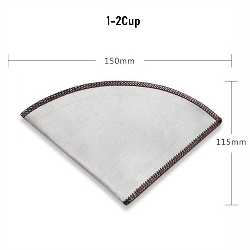 Reusable Cone Coffee Filter Ba - Paper Basket Mesh avaliação e preço