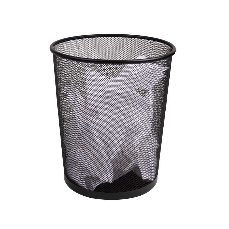 Mesh Trash Can 16.65L Round Me - Paper Basket Mesh avaliação e preço