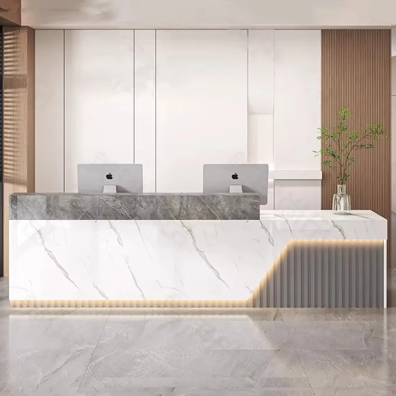 Modern Luxury Reception Desks  - Office Furniture Bali avaliação e preço