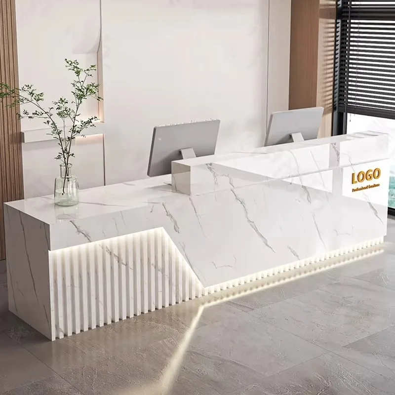 Modern Luxury Reception Desks  - Office Furniture Bali avaliação e preço