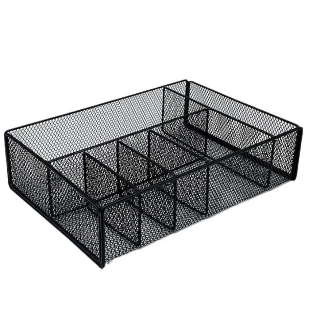 Black Metal Storage Basket Mes - Paper Basket Mesh avaliação e preço