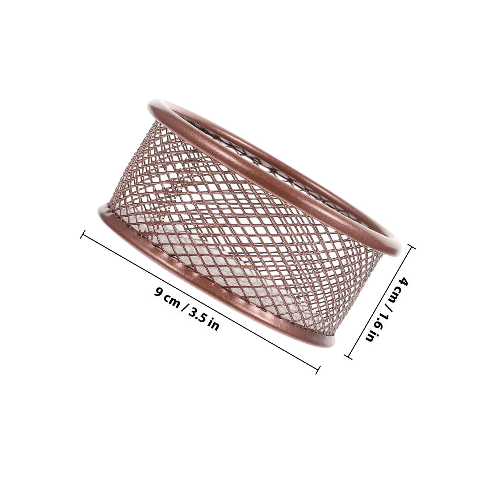 2Pcs Metal Paperclip Holders M - Paper Basket Mesh avaliação e preço