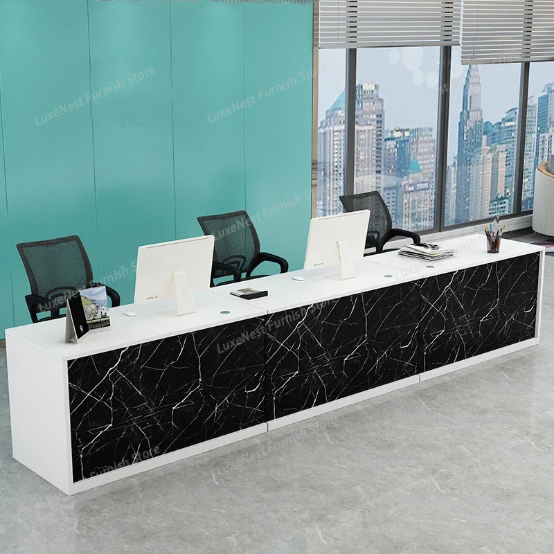 Nordic Salon Reception Desks C - Office Furniture Bali avaliação e preço