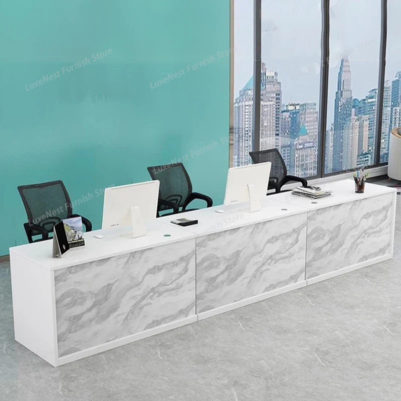 Nordic Salon Reception Desks C - Office Furniture Bali avaliação e preço