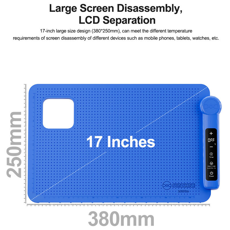 SUNSHINE LS3 PLUS 17 Inches LC - Partition Screen Divider avaliação e preço