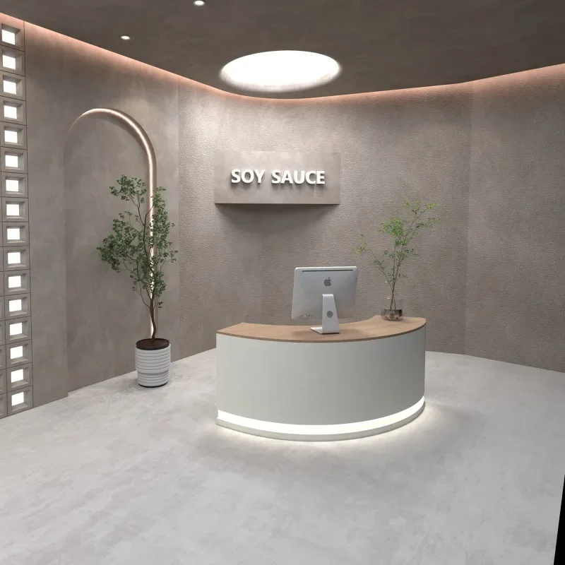 Curved Desk Table for Aestheti - Office Furniture Bali avaliação e preço