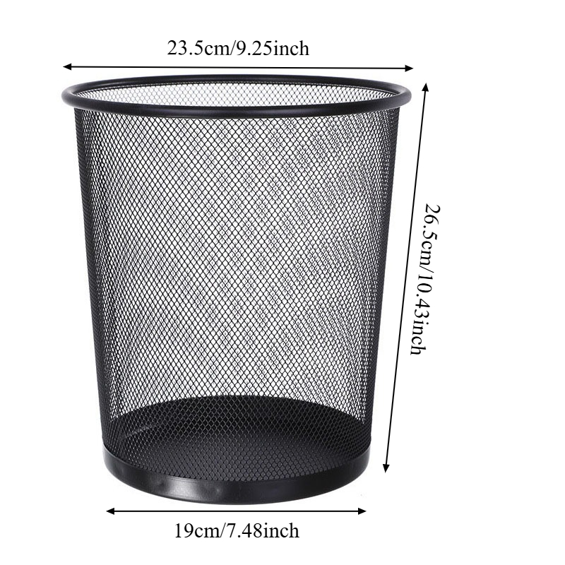 9L 1PC Heavy Duty Metal Mesh T - Paper Basket Mesh avaliação e preço