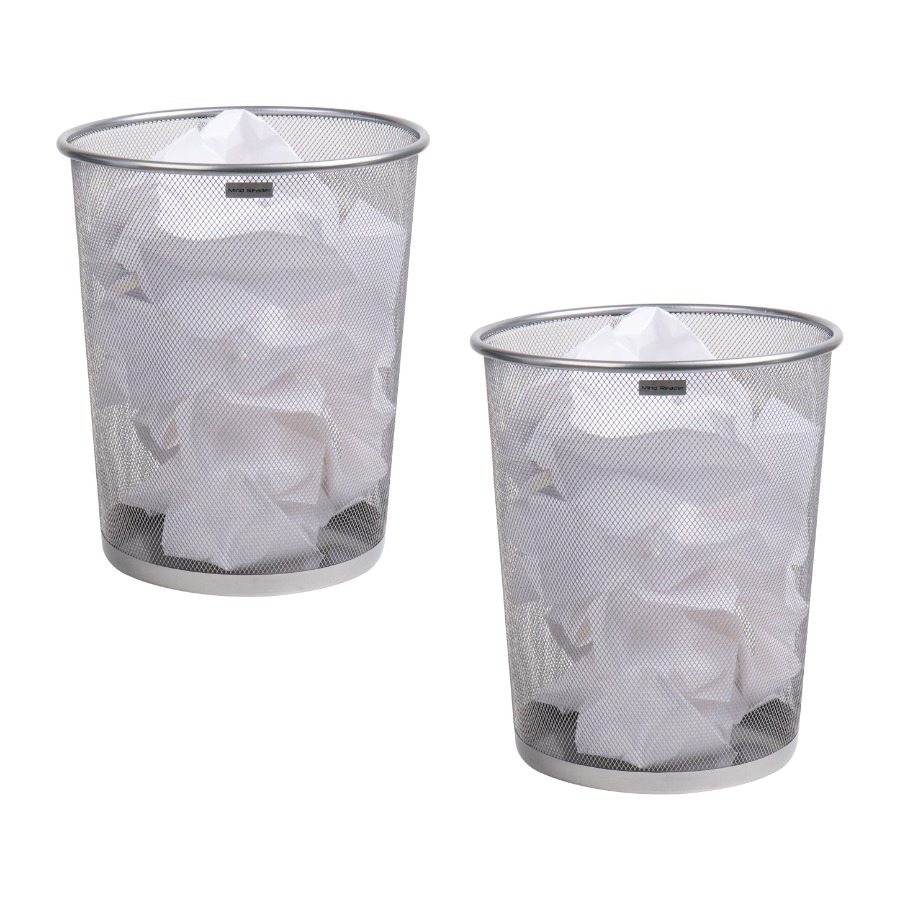 Mesh Trash Can 16.65L 4.4 gal  - Paper Basket Mesh avaliação e preço