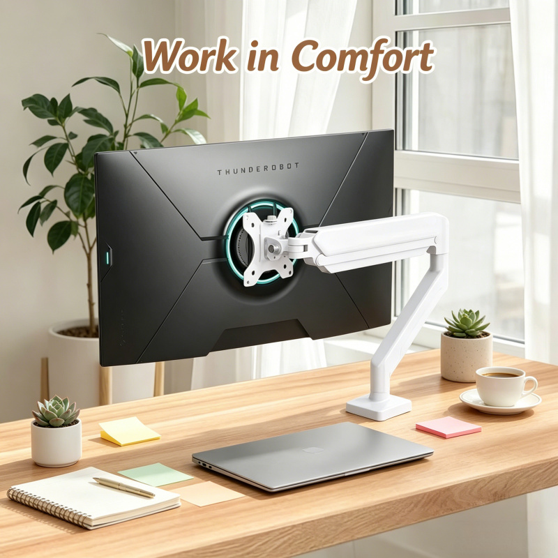 Single Monitor Desk Mount Arm– - Adjustable Monitor Mount avaliação e preço