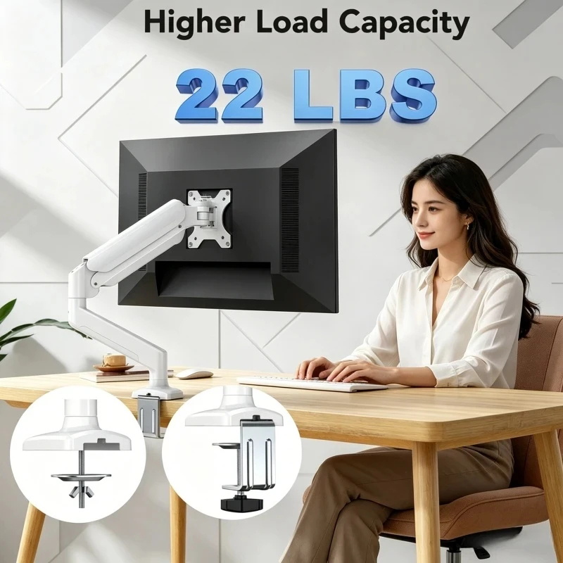 Single Monitor Desk Mount Arm– - Adjustable Monitor Mount avaliação e preço