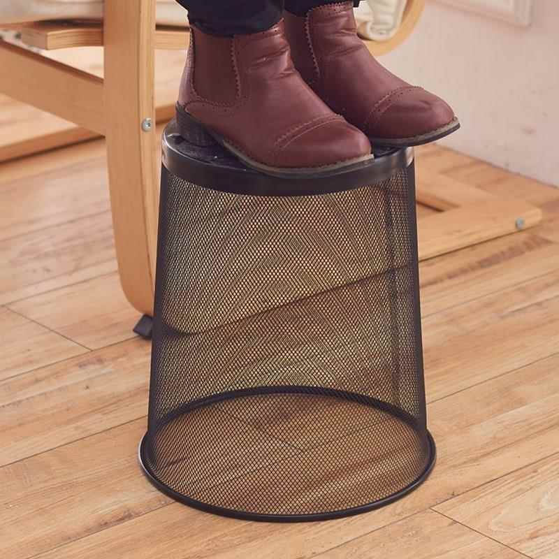 Stainless Steel Small round Bu - Paper Basket Mesh avaliação e preço
