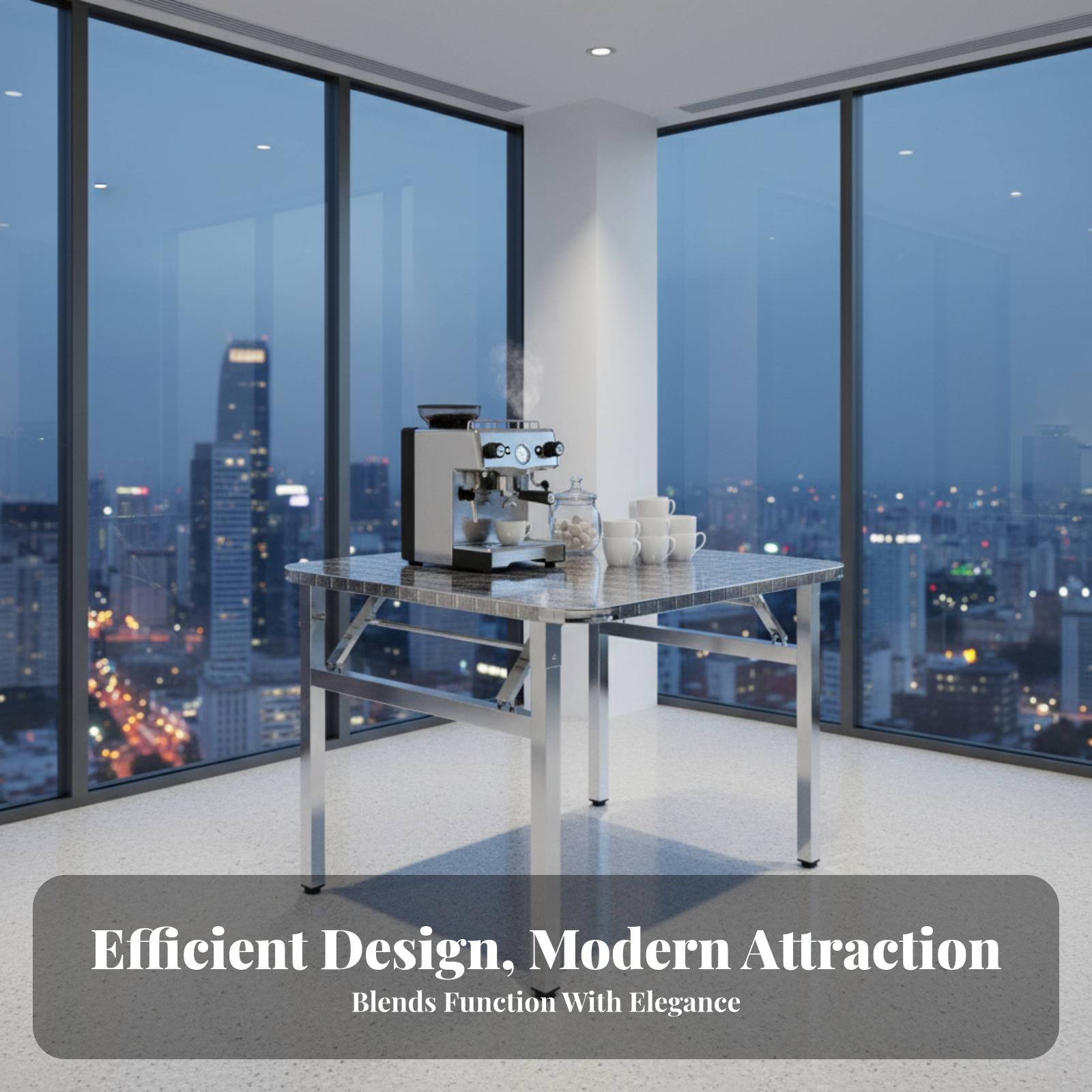 Rectangular Folding Table Fold - Office Furniture For Home avaliação e preço