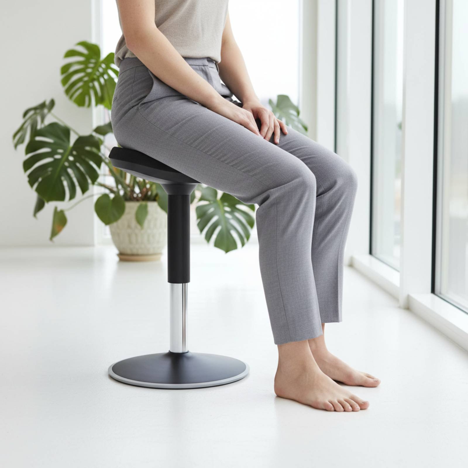 Saddle Stool Comfortable Long  - Office Furniture For Home avaliação e preço