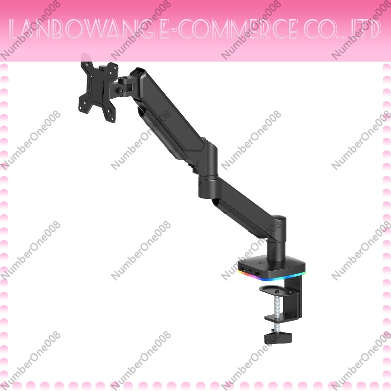 Monitor Arm with Type C USB In - Adjustable Monitor Mount avaliação e preço