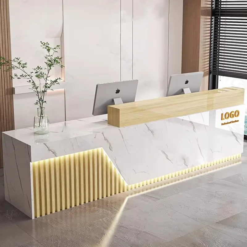 Modern Luxury Reception Desks  - Office Furniture Bali avaliação e preço